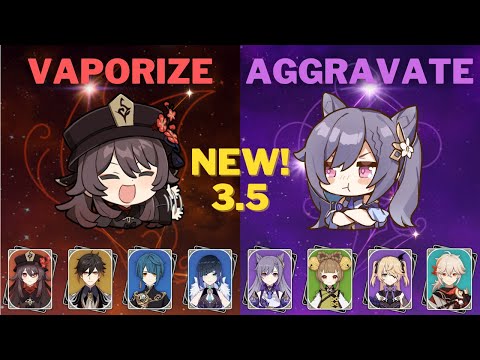 C1 Double Hydro Hu Tao & Aggravate Keqing - 3.5 NEW Spiral Abyss Floor 12