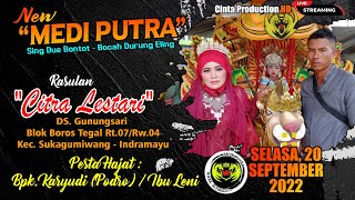 Download lagu LIVE NEW MEDI PUTRA BOROS TEGAL 20 SEPTEMBER 2022 #MALAM mp3