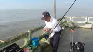 preview picture of video 'Plataforma de pesca de Mongaguá'