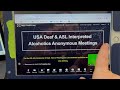 How To Select ASL Language Channel Ipad