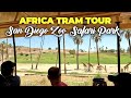 Africa Tram Full Tour 2022 San Diego Zoo Safari Park Scenic Wildlife Tour