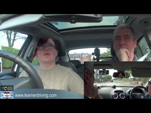 Nikki's 6th driving lesson - 8 Emerging from busier junctions