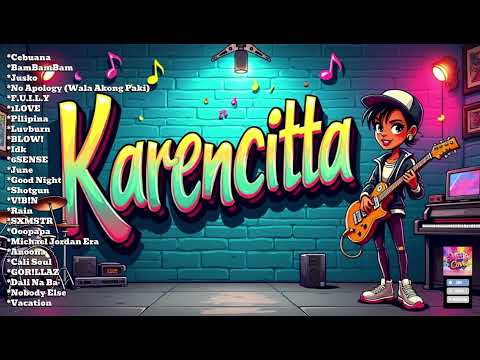 KARENCITTA Songs Collection | Rap, Hip-hop and Reggae Remix | Music COVER | @TopTrending