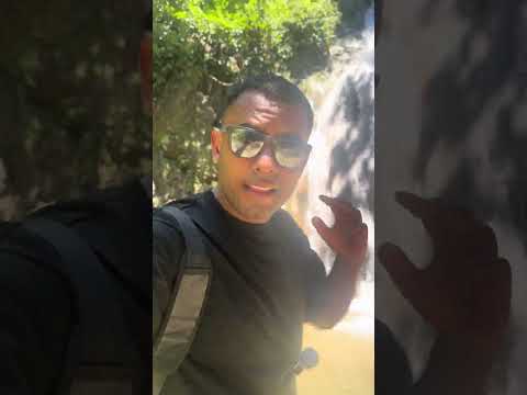 Esta es la cascada de palmar grande   #viaje