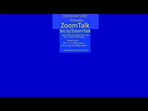 ZoomTalk Webinars