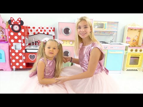 Maggie and Diana want the same dress and show how important is to share