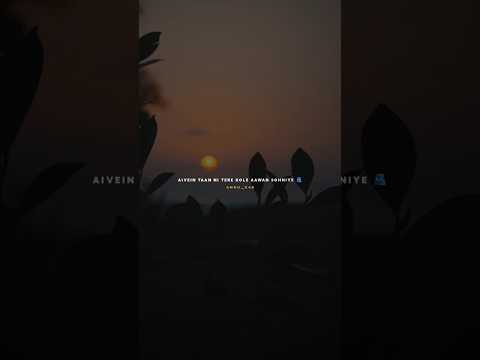 parshawan song | harnoor | lyrics status | editing | #shorts #ankuedit