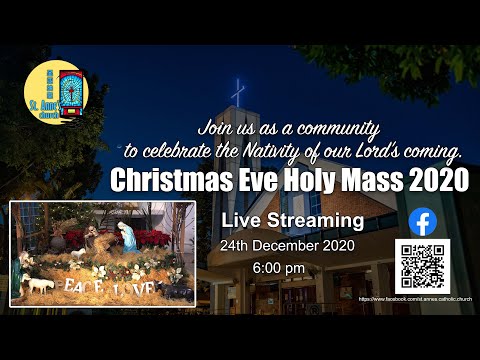 Christmas Eve Holy Mass 2020 Live Stream