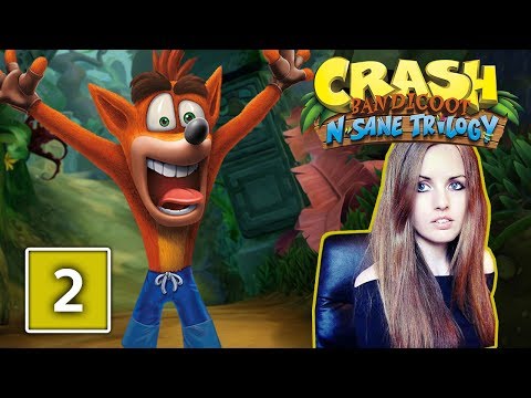 RIPPER ROO IS CRAZY | Crash Bandicoot N Sane Trilogy Gameplay Walkthrough Part 2