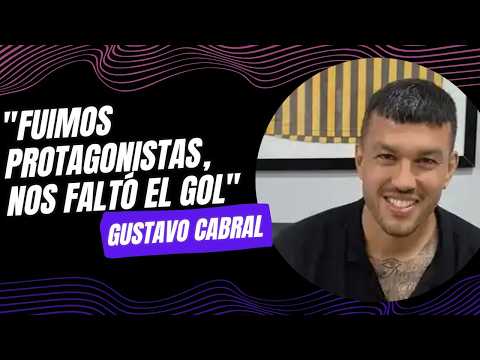 "Fuimos protagonistas, nos faltó el gol"
