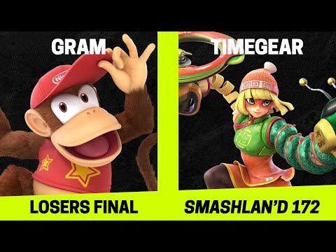 SmashLAN'd 172 Losers Final - Gram vs TimeGear - SSBU Smash Ultimate Tournament