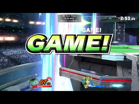 We Tech Those #8 Marty (Pokemon Trainer) vs Fjord (Palutena) Winners Semis