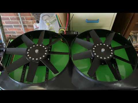 INSTALLING FLEX-A-LITE 270 E-FANS ON THE F-150!
