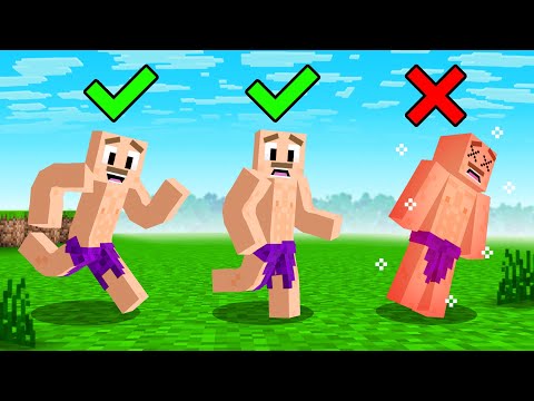 Minecraft if YOU STOP MOVING = YOU DIE!