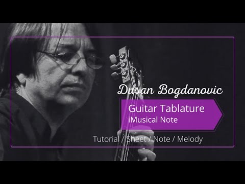 Guitar TAB - Dusan Bogdanovic : Six Balkan Miniatures / PART 1 | Tutorial Sheet Lesson #iMn