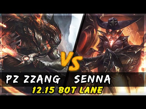 Pz Zzang - Yasuo vs Senna ADC Patch 12.15 - Yasuo Gameplay