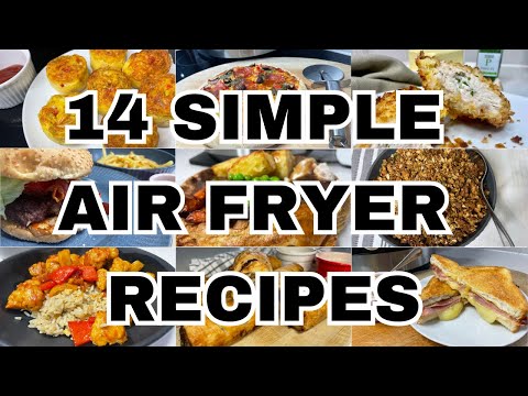 14 Simple AIR FRYER RECIPES - Easy to follow, Family Food that you will want to make again & again!