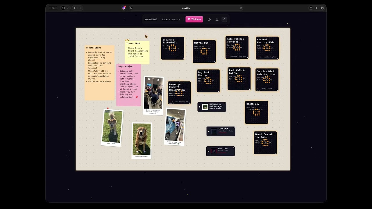 Joe Paul - Orbyt project preview