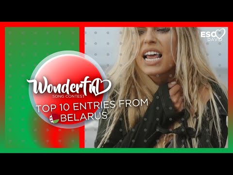 TOP 10 Entries from Belarus in Wonderful Song Contest (editions 1-50)