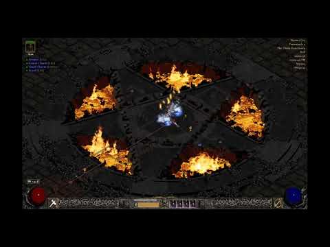 Chaos Seals Glitch - 1 Minute Run - Hammerdin - Diablo 2