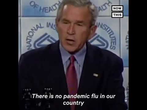George W Bush urged US to be prepared for future Pandemics in 2005