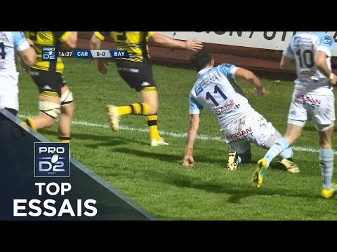 TOP Essais de la J08– PRO D2 – Saison 2018-2019
