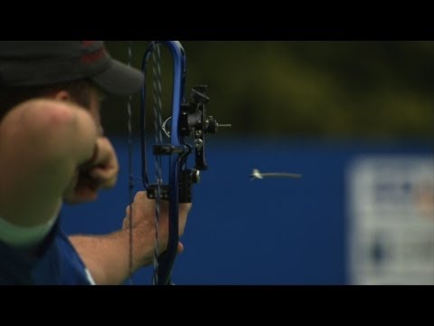 Paul Titscher v Braden Gellenthien – compound men quarterfinal | Tokyo 2012 Archery World Cup Final