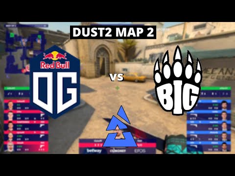 OG vs BIG - MAP 2 DUST2 - BLAST Premier Spring Groups 2021 | CSGO