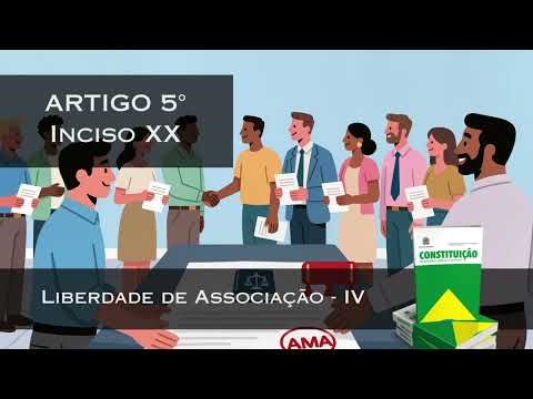 Artigo 5   Inciso XX   da CF88 Liberdade de Associação Voluntária Musicado   POP