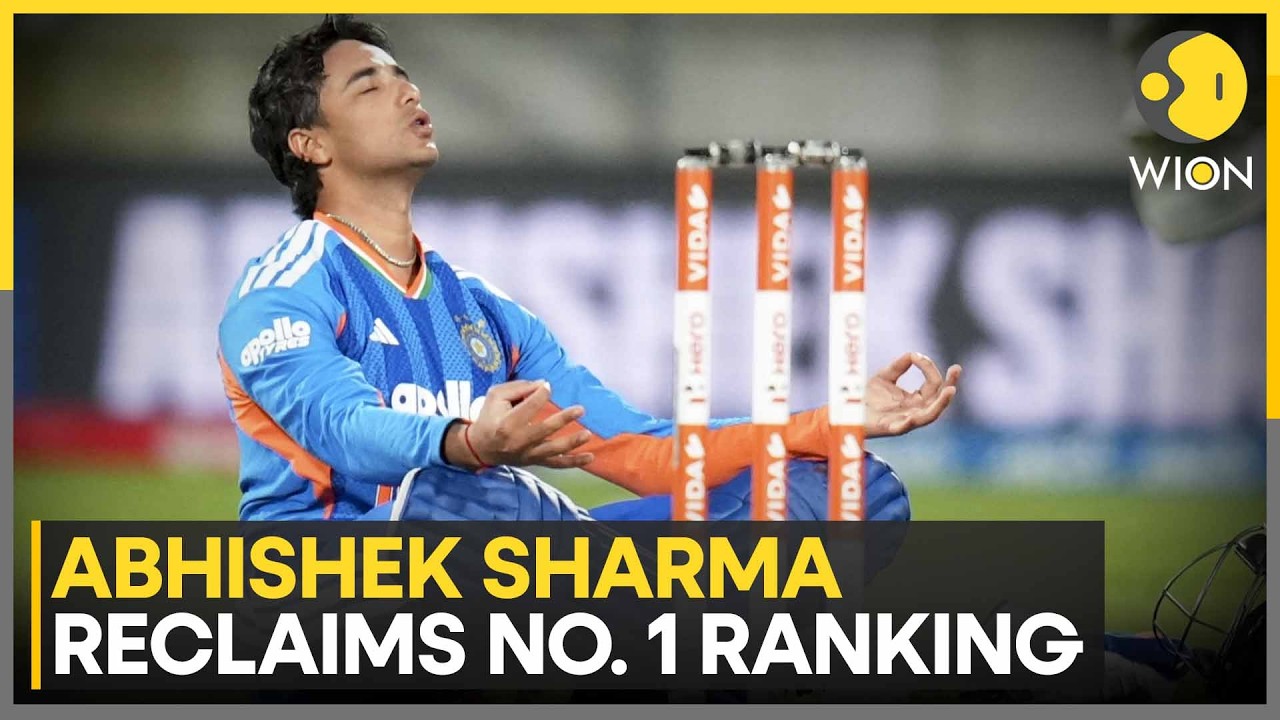 Abhishek Back at World No.1 After 35-Ball 100| WION
