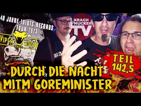 Durch die Nacht mitm Goreminister - Teil 142,5 (Idiots Records Tour @ Viper Room Wien, 03.10.2023)