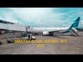LANDING BANDARA ELTARI KUPANG NTT 2021 Kupang Pesawat Ntt