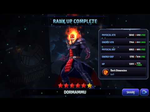 Marvel Future Fight: Dormammu Rank up 1☆To 6☆