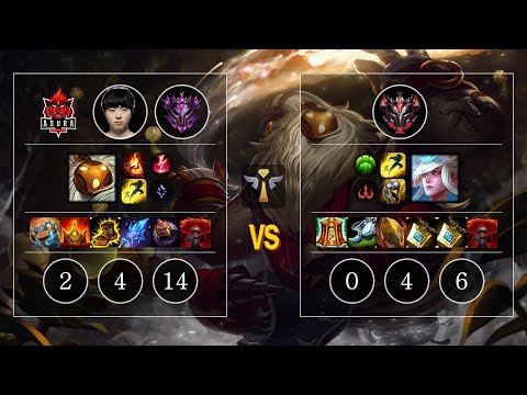 ASR Newt Bard vs Janna Sup - KR Patch 10.12