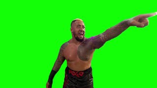 Solo Sikoa "hahahaha look what you did" green screen