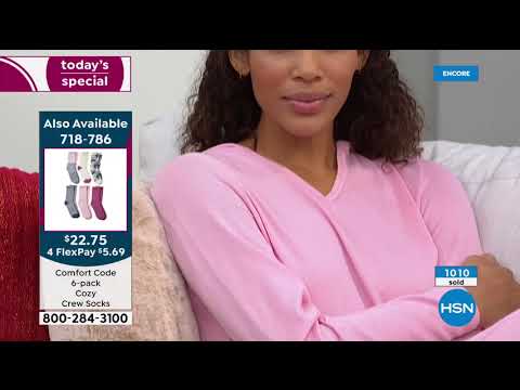 HSN | Comfort Code by Cuddl Duds Gifts 12.03.2020 - 02 AM