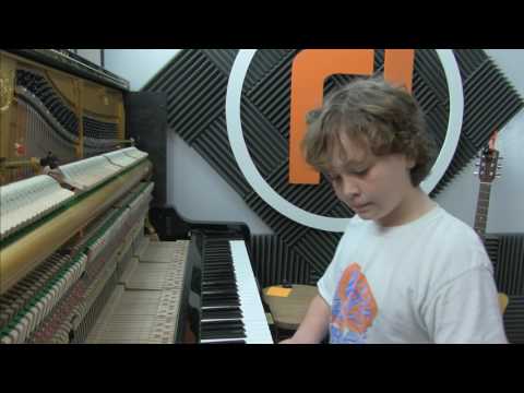 Axel F Theme piano cover by Xander Hudnall