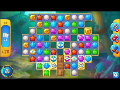 Fishdom Level 82 | Playrix | 4K