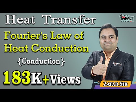 Fourier's Law of Heat Conduction | Conduction | Heat Transfer #engineering #gateexam #gateexam2025
