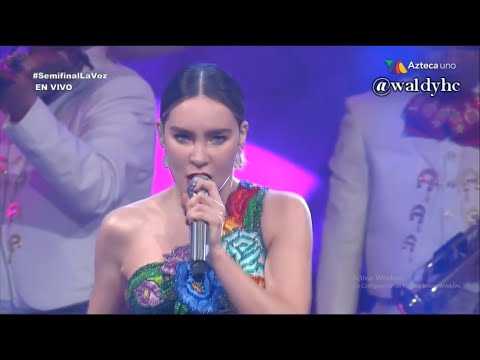 Belinda - Como Quien Pierde Una Estrella (Live La Voz Azteca Versión)