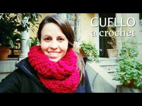 ¡Crochet con los dedos! Cuello bufanda infinita 