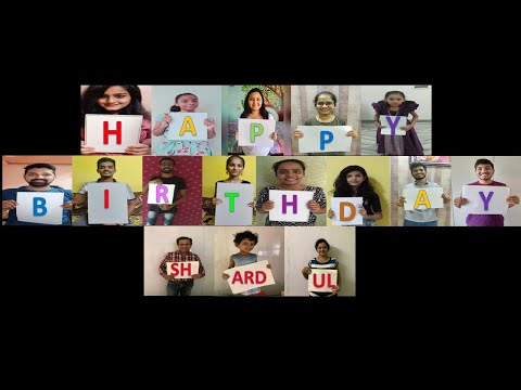SHARDUL BIRTHDAY WISHES mp4