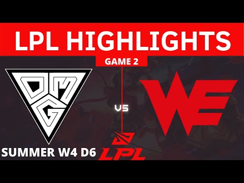 OMG vs. WE | Game 2 HIGHLIGHTS - Week 4 Day 6 | LPL Summer Split 2021 | OH MY GOD VS TEAM WE