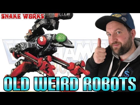 The WEIRDEST Robot miniatures?  Oldhammer Warhammer 40k - Rogue Trader - RT108