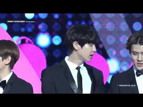 찬열 - 세후나 배켜나 츄'3'카해♥ @ 141213 MIGU MUSIC FESTIVAL