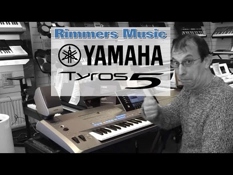 Yamaha Tyros5 Keyboard - Rimmers Music