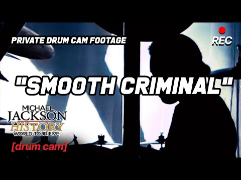 "Smooth Criminal" Sugarfoot DRUM CAM - HIStory Tour