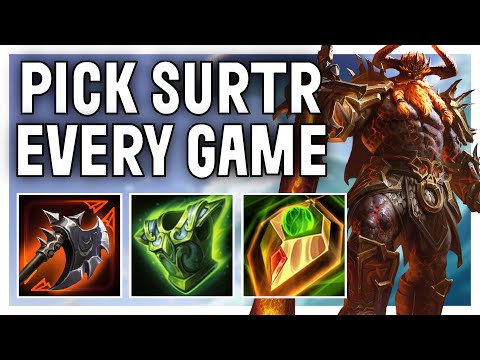 PICK THIS GOD IF YOU WANT TO WIN - Surtr Solo Ranked Conquest