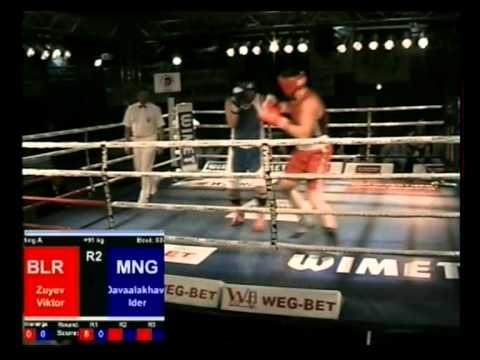STAMM 2011 ćwierćfinał +91kg ZUYEV Viktor vs DAVAALAKHAVA Iderbat
