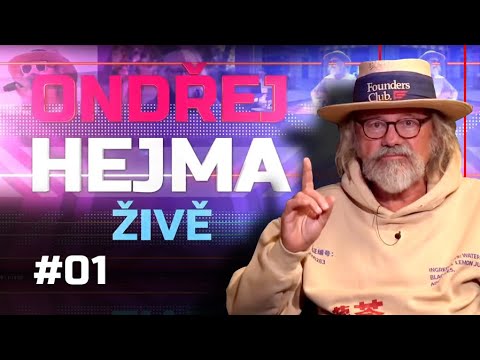 Ondřej Hejma ŽIVĚ #01 - Začínáme novou show, pravidelně každé pondělí, hudba a novinky